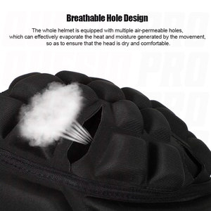 Casque de rugby réglable pour enfants et jeunes, casque de football 7v7 avec rembourrage souple, casque de scrum respirant, protection de la tête pour le flag football - Product Image 5