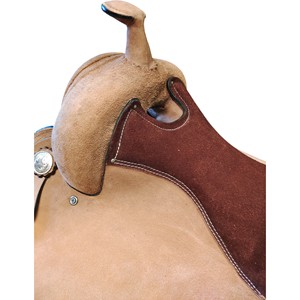 Silla de montar western de cuero premium para carreras de barriles, para adultos, disponible en todos los tamaños. - Product Image 6