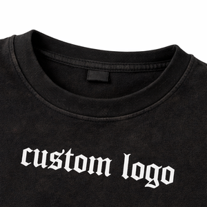 สินค้ามาใหม่ เสื้อยืดแขนสั้นผู้ชาย ผ้าฝ้าย 100% ทรงปกติ น้ำหนักเบา ดีไซน์ขาดๆ เรียบง่าย สไตล์ดิสเทรส  แบบสั่งทำพิเศษด้านหน้า - Product Image 5