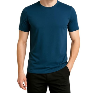 Camiseta Extra Grande Personalizada para Hombre, 100% Algodón, 220 GSM, Tejido de Punto, Impresión de Serigrafía, Logotipo Personalizado, Transpirable, Venta al Por Mayor, OEM - Product Image 4
