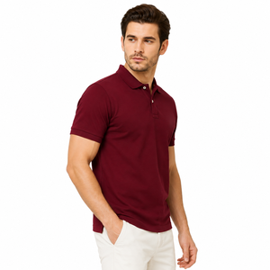 Polo homme tendance avec un design moderne, tissu doux, facile à porter, parfait pour le streetwear et les tenues quotidiennes, élégant et stylé. - Product Image 2