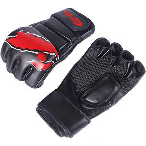 Gants d'arts martiaux pour hommes et femmes, gants de kickboxing à paumes ouvertes, gants de boxe pour sac de frappe, sparring, Muay Thai - Product Image 2
