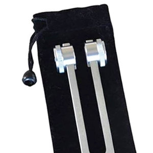 Ensemble de 25 diapasons en acier inoxydable (256 512 1024 Hz) manuels, réutilisables, certifiés CE, kit chirurgical, diagnostic médical - Product Image 2