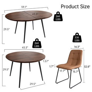 <b>DINING</b> <b>TABLE</b> SET Solid Acacia <b>Wood</b> <b>Dining</b> Room Farmhouse Villa <b>Rustic</b> Vietnam <b>Dining</b> <b>Table</b> Home Furniture <b>Dining</b> Room Furniture - Product Image 1