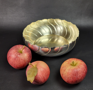 Nuevo frutero metálico hecho a mano, vajilla de mesa de la mejor calidad, frutero metálico clásico indio de alta gama, el más vendido. - Product Image 4