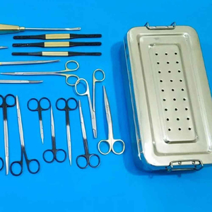 Orthopedic Face Lift Brow Lift <b>Surgical</b> <b>Instrument</b> Set 25 Pcs Stainless Steel <b>Surgical</b> Grade Scissors Rasps Forceps Manual Kit - Product Image 2