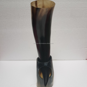Pedido al por Mayor, Precio Competitivo, Hecho a Mano, Ecológico, Cuerno de Buey, para Beber Cerveza, de Origen Ético, Seguro para Alimentos, Imitación Antigua - Product Image 5