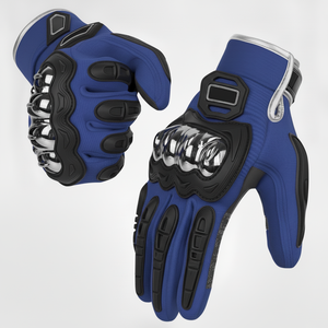 Guantes de Motocicleta de Último Diseño con Protección de Fibra de Carbono en los Nudillos para Motociclistas Estadounidenses |   Guantes de Protección Profesionales para Carreras - Product Image 1