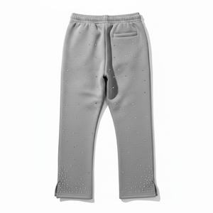 Wholesale Custom Logo <b>Drawstring</b> Men <b>Trousers</b> Loose Fit Customized Logo Printing Men <b>Trousers</b> - Product Image 6