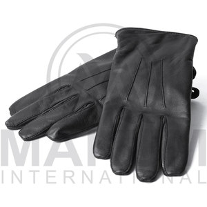 Winter Gloves Black Color Outdoor Warm Winter Gloves Leather Gloves From Pakistan - Product Image 6