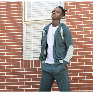 Ensemble de survêtement 2 pièces pour homme de haute qualité, coupe ajustée, à capuche, fermeture éclair intégrale, pour le sport, le jogging, décontracté, sweat-shirt et pantalon de jogging - Product Image 3