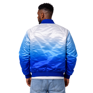 Chaqueta Bomber Desgastada Phi Beta Sigma, Ropa de Fraternidad Griega con Diseño Clásico, Comodidad Premium y Ajuste Elegante - Product Image 2