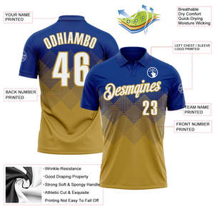 Custom Sublimated Sports Polo <b>Shirt</b> with Player Name Number OEM ODM Manufacturer <b>Polyester</b> Moisture Wicking Factory Wholesale Bu - Product Image 3