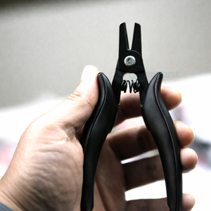 Pince à découper les liens de kératine à prix d'usine, avec ressort d'ouverture pour extensions capillaires micro-nano, outils professionnels pour salon de coiffure - Product Image 1