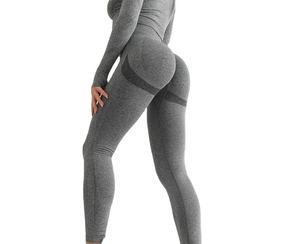 Leggings de Yoga de Cintura Media para Mujer, Transpirables, Casuales, de Longitud Completa, Sin Costuras, de Spandex/Poliéster, Cómodos, Nueva Llegada - Product Image 4