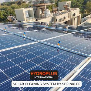 Boquilla de pulverización de cobre eficiente con material PP para limpieza fotovoltaica a presión en jardines, autolimpiante para paneles solares en techos, ODM - Product Image 4