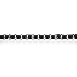 Bracelet tennis en argent sterling 925, onyx noir 100 % authentique, best-seller, pour accessoires féminins - Product Image 5