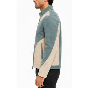 Premium <b>Suede</b> <b>Leather</b> <b>Jacket</b> With Refined Modern Style Soft Texture Comfortable Fit For Men Fashion Retail And Clothing Brands - Product Image 5