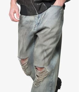 Manufacturer Direct Men's Wholesale Breathable Casual Dark Straight Solid Denim Jeans Embroidery for Summer Autumn Winter - Product Image 5