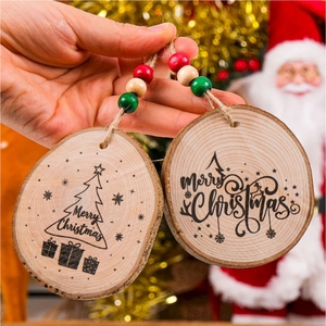 Ornement de Noël personnalisé « Mon premier Noël » en bois, ours bébé, décoration d'arbre de Noël, découpe au laser, peint à la main, cadeau souvenir et souvenir de Noël - Product Image 2