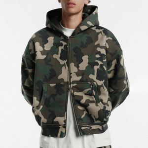Customized Men's camofladge <b>Matching</b> <b>Set</b> Pullover Oversized Hoodie <b>Jogger</b> Pants <b>Set</b> Blank 2 Piece Jogging <b>Set</b> Suits Tracksuit - Product Image 4