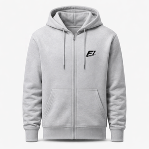 Sweat-shirts à capuche décontractés en molleton 100 % coton pour hommes, avec fermeture éclair intégrale, logo personnalisé, cordon de serrage, vente en gros, fournisseur en vrac, collection automne - Product Image 1