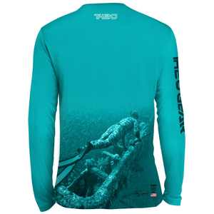 Camiseta de Pesca Sublimada Personalizada, Transpirable, con Protección UV UPF 50+, Sudadera con Capucha y Protección UV para Hombre, Manga Larga - Product Image 3