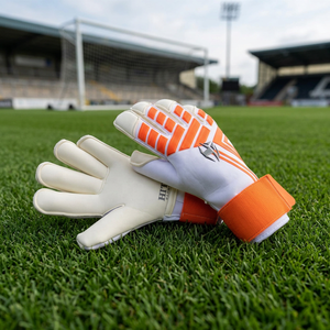 Gants de gardien de but professionnels sur mesure, nouveaux gants de football en latex 4 mm, protection des doigts, respirants, gants de gardien de but de football - Product Image 2