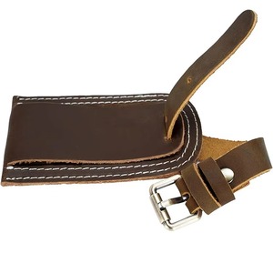 Master Craft Leather Luggage Tags Superior Full Grain Leather Quality Genuine Leather Bag Identifiers LTG-0329 - Product Image 2