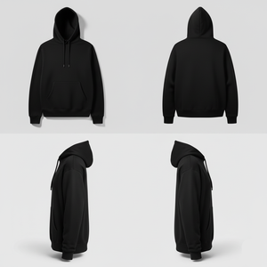 Sweat-shirts à capuche unisexes pour hommes, pull respirant, coupe oversize, style basketball, streetwear décontracté, sweat à capuche pour hommes - Product Image 4