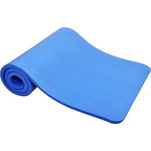 Tappetino per esercizi Yoga Anti-strappo da 1 pollice Extra spesso ad alta densità con cinturino per il trasporto tappetino per il Fitness per tutti gli usi - Product Image 2