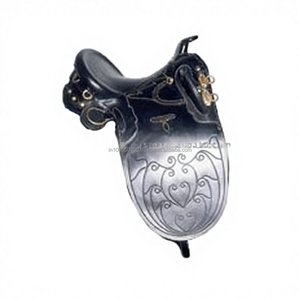 Selle équestre australienne en cuir véritable de haute qualité, personnalisable, pour l'entraînement et la compétition. - Product Image 1