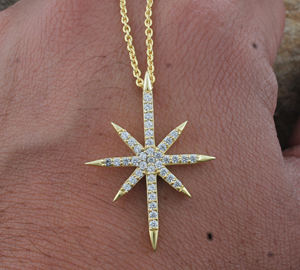 Collier de luxe en argent sterling 925 plaqué platine, zircone cubique vintage, qualité AAA, solitaire unisexe, bijoux de mariage - Product Image 1