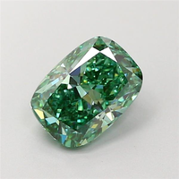 Diamante Verde Intenso de Laboratorio de Primera Calidad, Certificado por IGI, Diamante de Color Suelto para Diseño de Joyería de Lujo, Anillos, Colgantes y Artículos Finos Personalizados