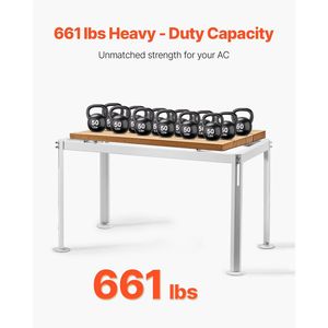 Support anti-vibration réglable pour climatiseurs portables mini-split de 9000 à 36000 BTU, option sur pied, modèle D0100X379CX - Product Image 2