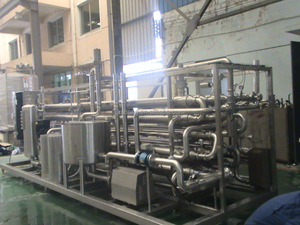 1000L Ống tiệt trùng UHT tiệt trùng Máy chế biến sữa cho sản xuất sữa và chế biến kem - Product Image 5