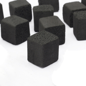 Cubitos de carbón de alta calidad para cachimba, carcasa de coco duradera de baja ceniza para Shisha, sin humedad, 100% - Product Image 1