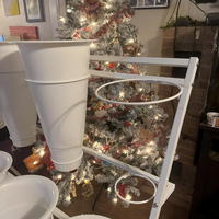 Support à fleurs en fer à plusieurs niveaux avec roulettes, étagère à plantes en forme d'échelle, étagère à plantes en métal pour intérieur et extérieur, plusieurs tailles et couleurs