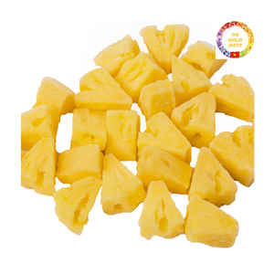 Cubes d'ananas surgelés IQF en marque privée |   Fournisseur d'usine OEM |   Sucre naturel |   Exportation en gros |   Fournisseur HACCP du Vietnam - Product Image 3