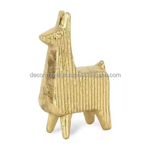 Cast Aluminum Rabbit Shaped Dish, Gold Finish Unique Dinnerware <b>home</b> <b>decor</b> by <b>Decor</b> impex - Product Image 4