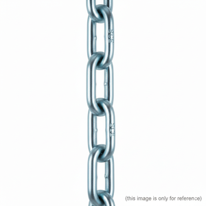Chaîne de liaison industrielle galvanisée SULOHAK CAST, matériau de protection blindé, chaîne de levage et de fixation, modèle CHAINLINKSULOHAKCAST - Product Image 2