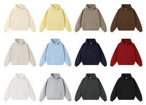 Sudadera con Capucha para Hombre, Corte Regular, Tallas Grandes, 100% Algodón Tejido, Ecológica, 400GSM, Transpirable, Cómoda, Duradera y Antiarrugas - Product Image 5