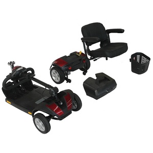 2025 Trung Quốc xe tay ga tất cả các địa hình di động xe tay ga phía sau hệ thống treo xe tay ga 4 bánh xe điện di động gấp - Product Image 5