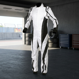 Traje de Karting Personalizado Unisex de Cuero, Resistente al Viento, Talla Grande, Nivel Avanzado 2, Traje de Karting Profesional - Product Image 2