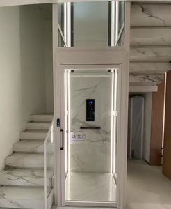 Mini Ascensor Hidráulico Económico <span class=keywords><strong>para</strong></span> Casa, Elevador Residencial de 2, 3 y 4 Pisos <span class=keywords><strong>para</strong></span> Construcción de Viviendas - Product Image 2