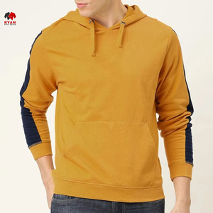 Sudadera con Capucha de Forro Polar Grueso para Invierno, Ajuste Moderno, Informal, de Algodón, Tipo Pullover - Product Image 3