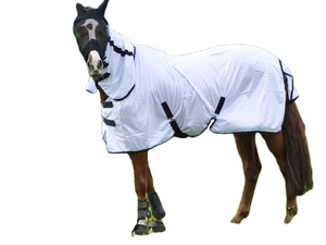 Alfombras de caballo de invierno hechas a medida de la mejor calidad, tela de poliéster ligera, carcasa de malla impermeable y transpirable - Product Image 6