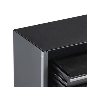 Heavy Duty 8.6 Inch Portable <b>Metal</b> <b>Tool</b> <b>Box</b> with 5 Drawers Small <b>Tool</b> Chest EVA Liners and PP Feet Pads - Product Image 2