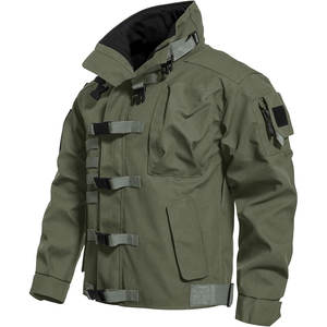 เสื้อแจ็คเก็ตผู้ชายแบบขายส่ง ปรับแต่งได้ ระบายอากาศได้ดี ไซส์ใหญ่ ปิดด้วยซิป เป็นมิตรกับสิ่งแวดล้อม คุณภาพสูง - Product Image 1