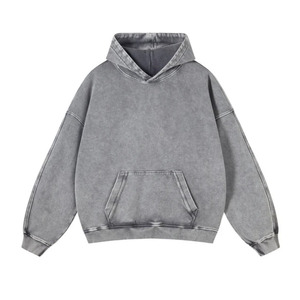Sweat à capuche tendance, sweat à capuche vintage, sweat à capuche en polaire 350 g/m², sweat à capuche thermique - Product Image 6